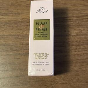 NIB Too Faced Plump & Prime Face Primer